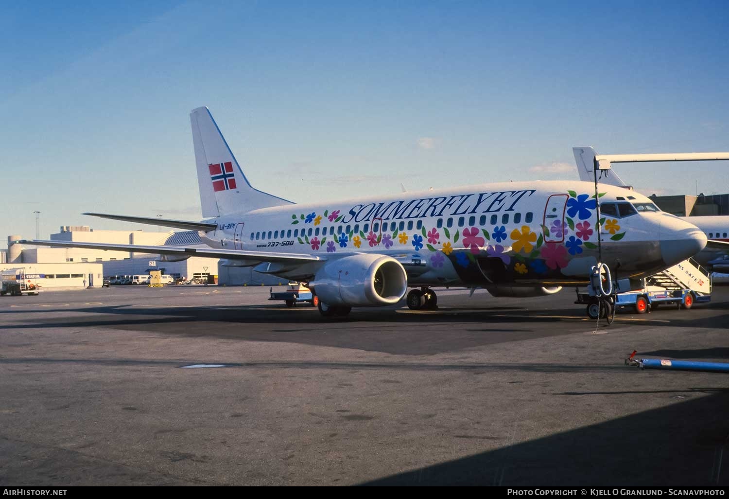 Aircraft Photo of LN-BRM | Boeing 737-505 | Braathens SAFE | AirHistory.net #745263