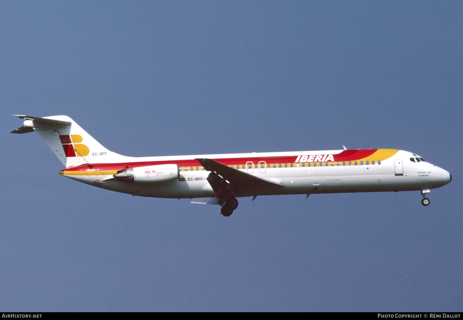 Aircraft Photo of EC-BPF | McDonnell Douglas DC-9-32 | Iberia | AirHistory.net #745273
