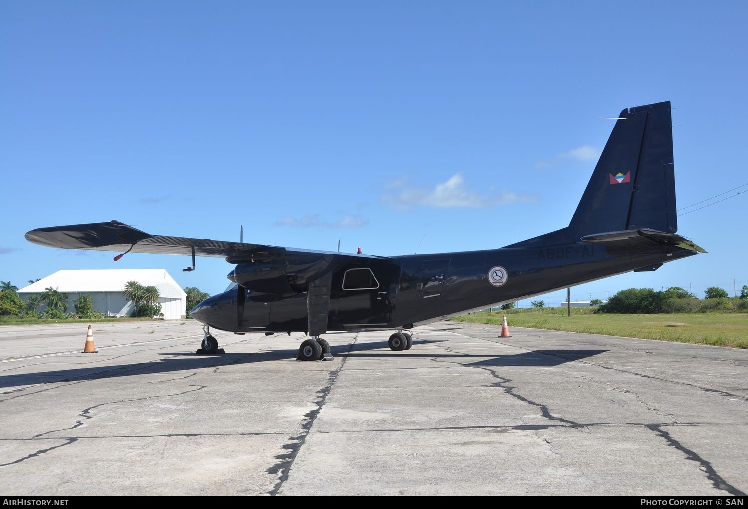 Aircraft Photo of ABDF-A1 | Britten-Norman BN-2A-8 Islander | Antigua and Barbuda - Air Force | AirHistory.net #745283