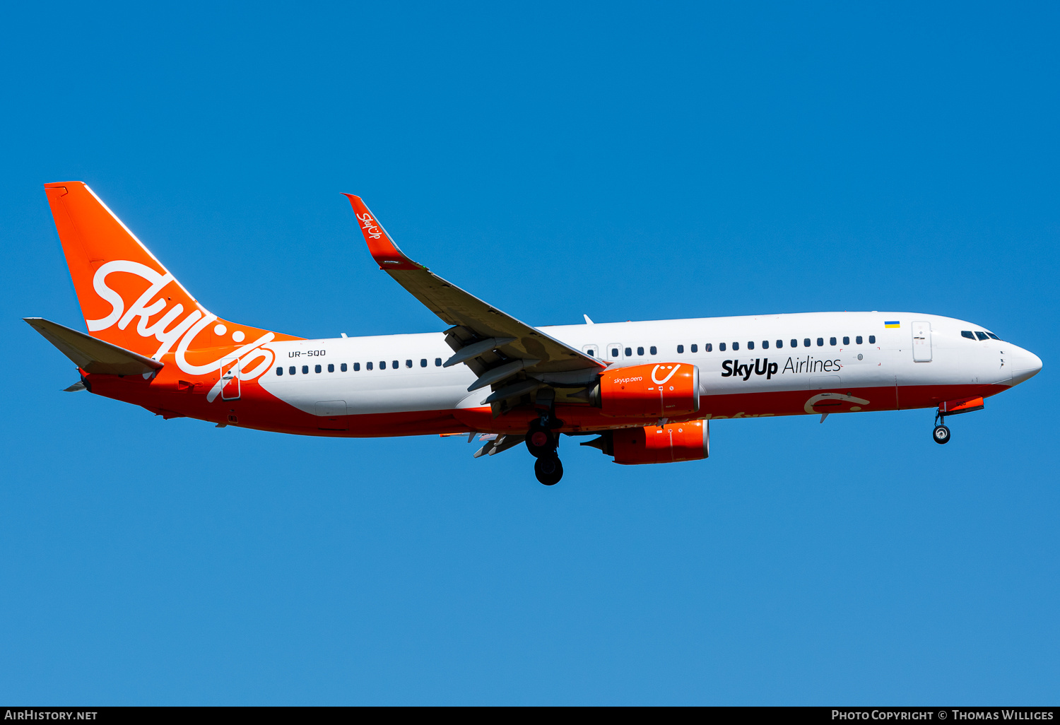 Aircraft Photo of UR-SQO | Boeing 737-82R | SkyUp Airlines | AirHistory.net #745294