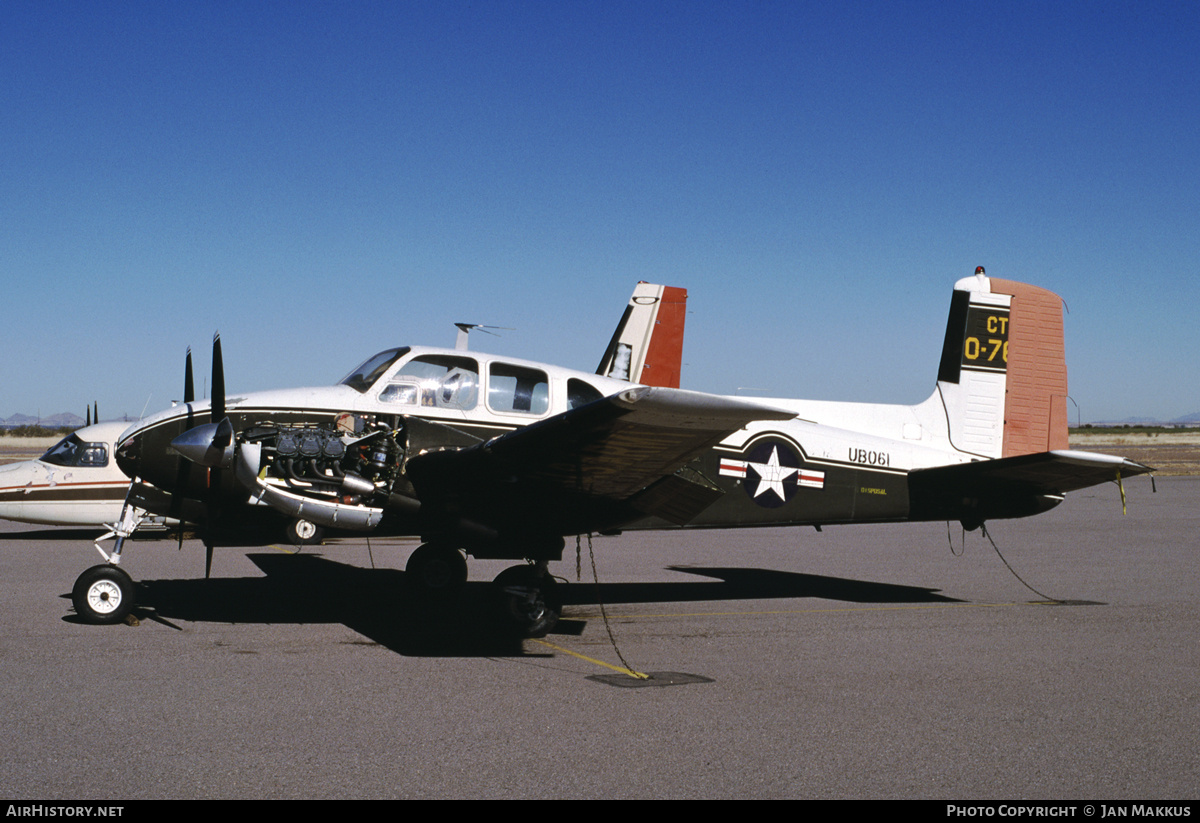 Aircraft Photo of 57-6032 / 0-76032 | Beech L-23D Seminole (50) | USA - Army | AirHistory.net #745309