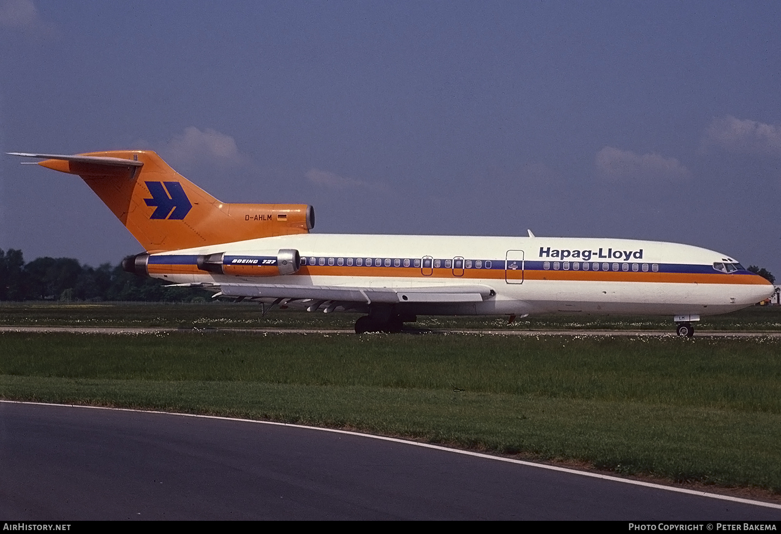 Aircraft Photo of D-AHLM | Boeing 727-81 | Hapag-Lloyd | AirHistory.net #745312