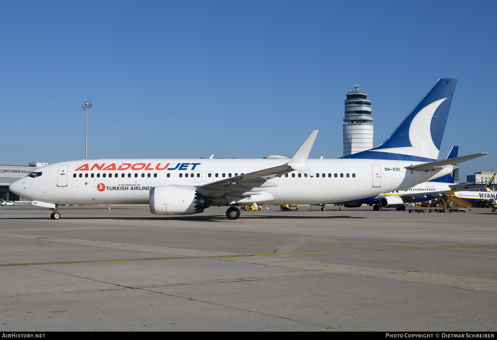 Aircraft Photo of 9H-ERI | Boeing 737-8 Max 8 | AnadoluJet | AirHistory.net #745325