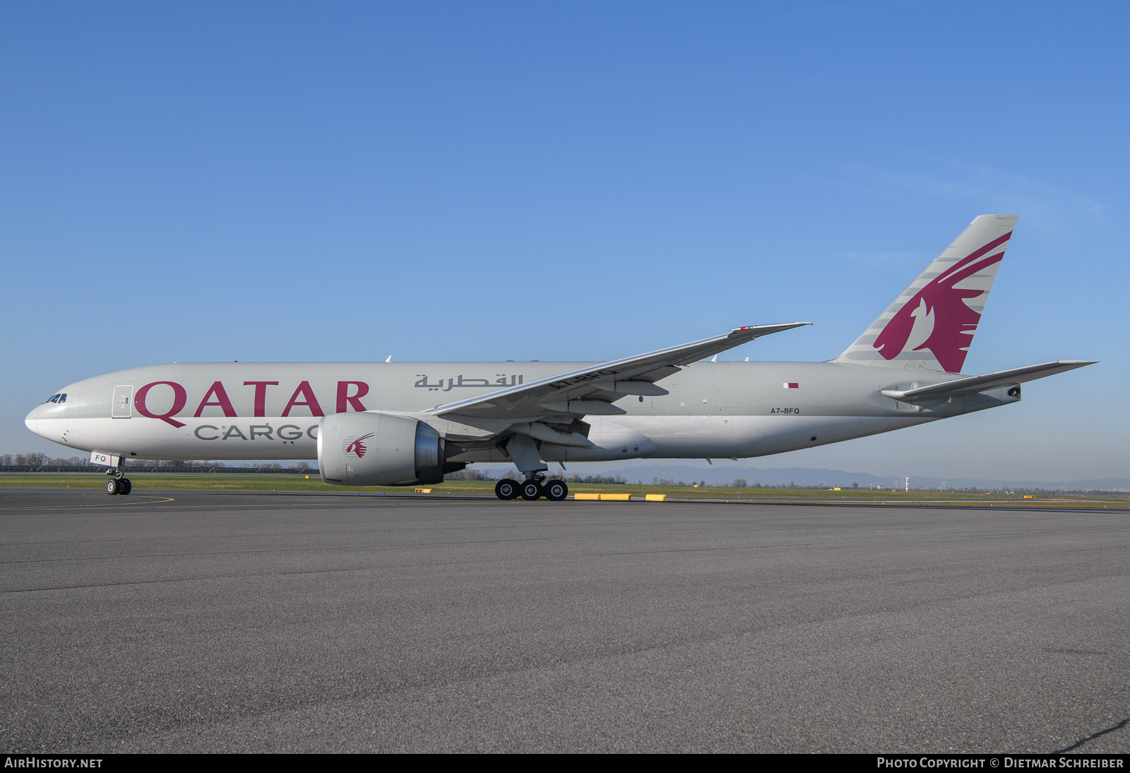 Aircraft Photo of A7-BFQ | Boeing 777-F | Qatar Airways Cargo | AirHistory.net #745330