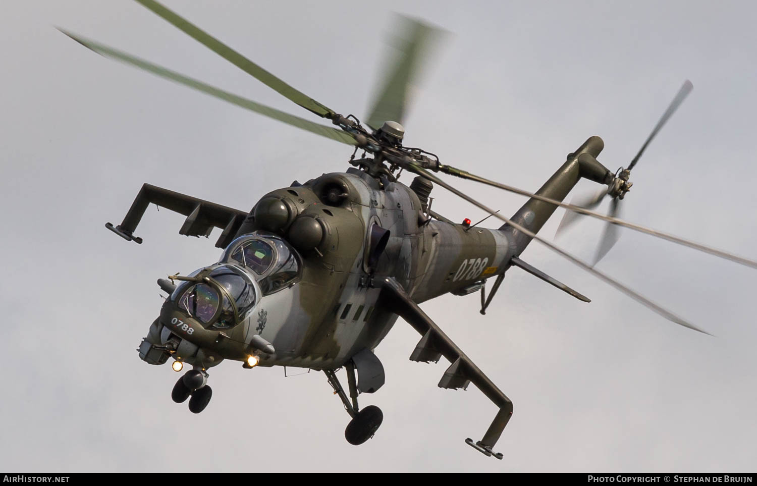 Aircraft Photo of 0788 | Mil Mi-24V | Czechia - Air Force | AirHistory.net #745342