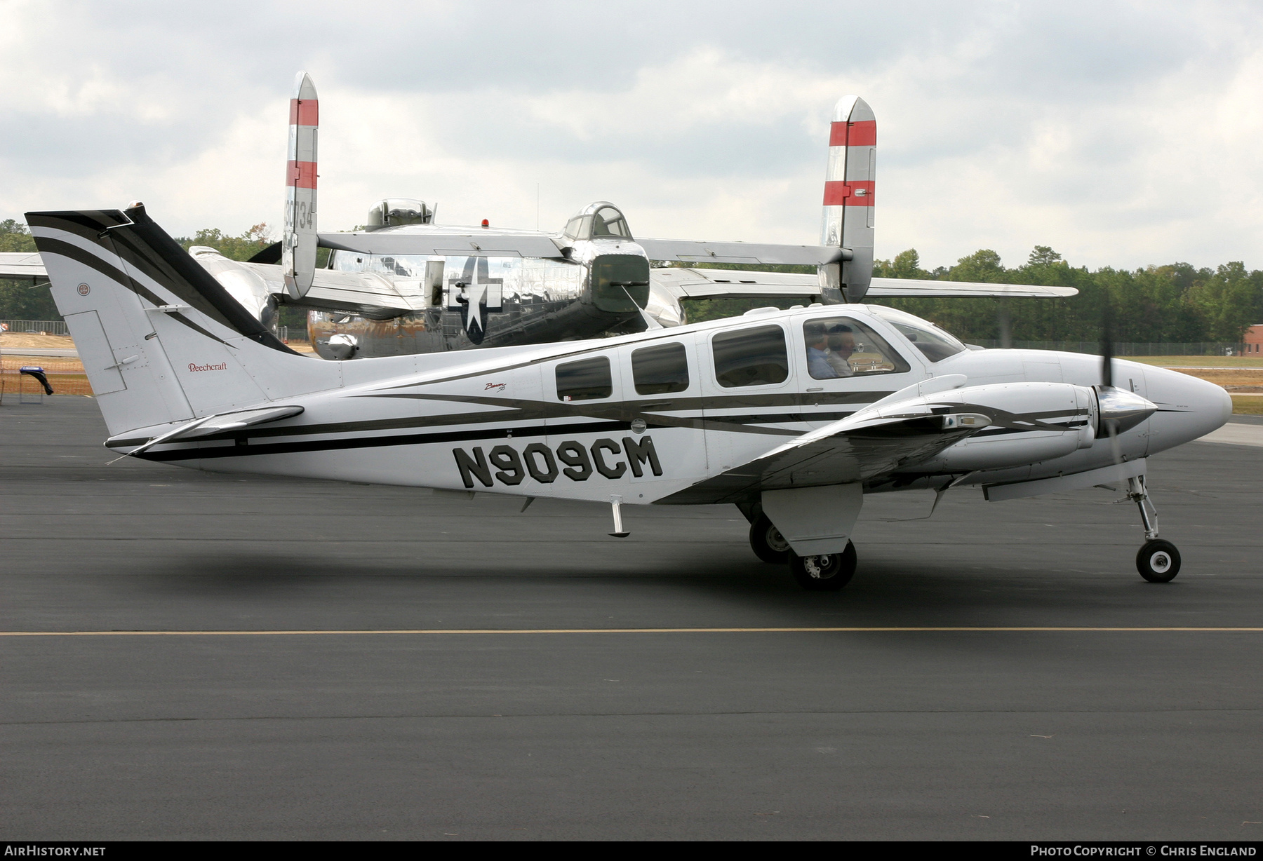 Aircraft Photo of N909CM | Raytheon 58 Baron | AirHistory.net #745345