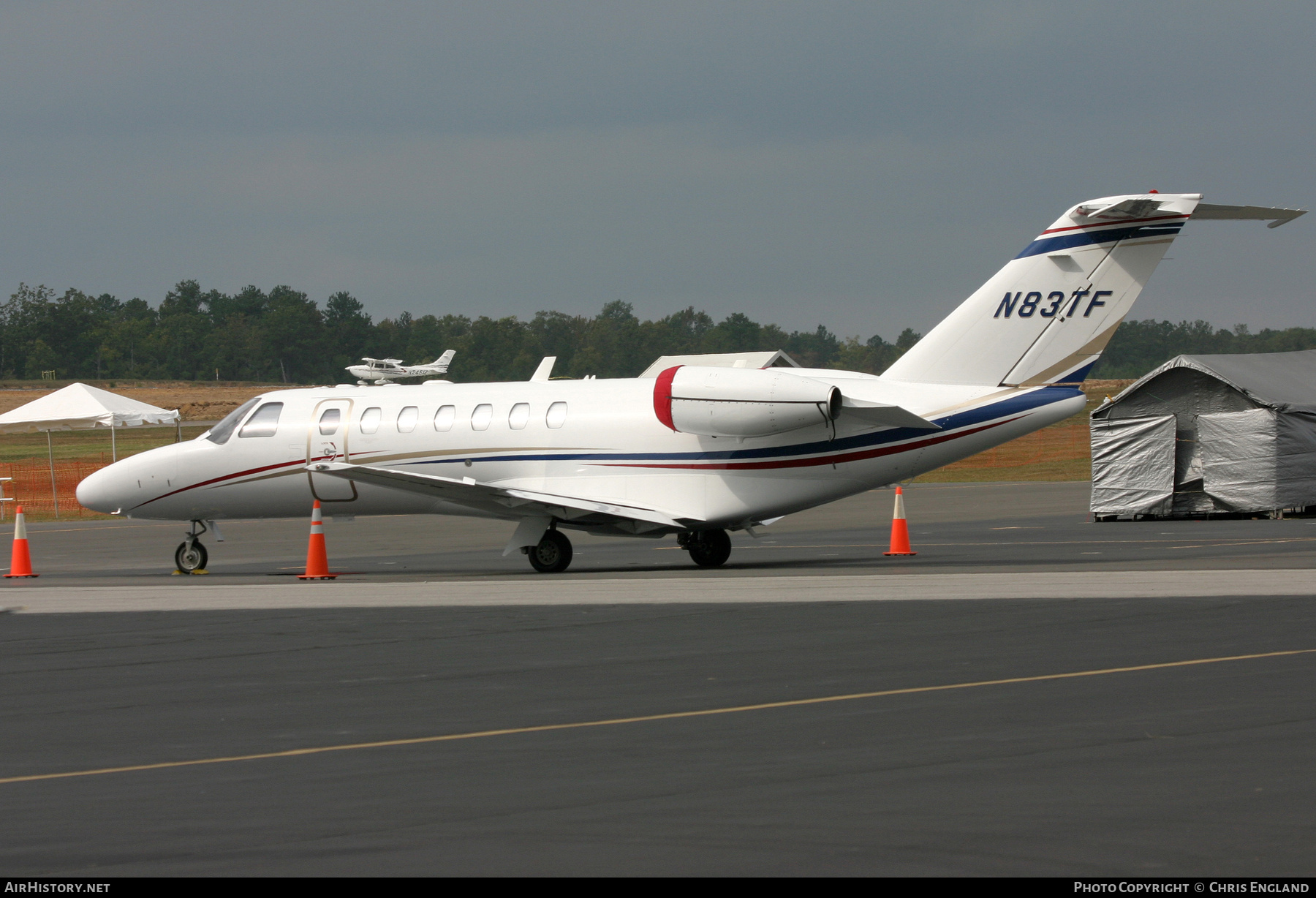 Aircraft Photo of N83TF | Cessna 525B CitationJet CJ3 | AirHistory.net #745346