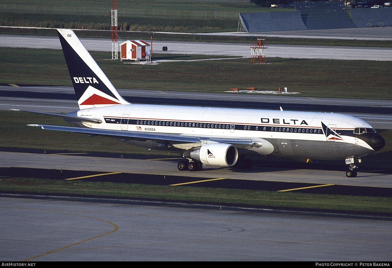 Aircraft Photo of N106DA | Boeing 767-232 | Delta Air Lines | AirHistory.net #745352