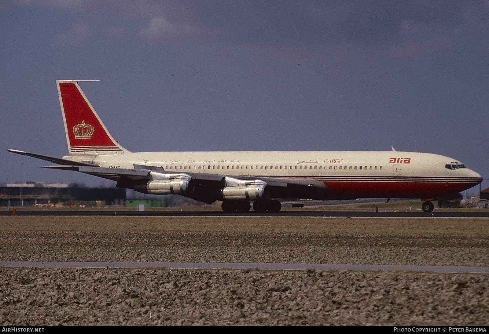 Aircraft Photo of JY-AEC | Boeing 707-384C | Alia - The Royal Jordanian Airline Cargo | AirHistory.net #745356