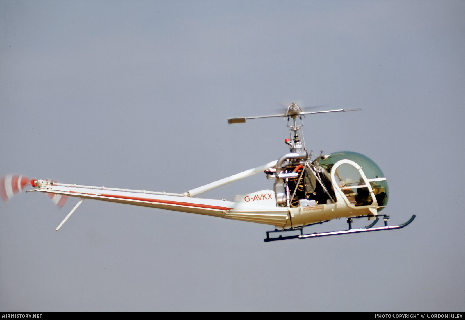 Aircraft Photo of G-AVKX | Hiller UH-12E | AirHistory.net #745365