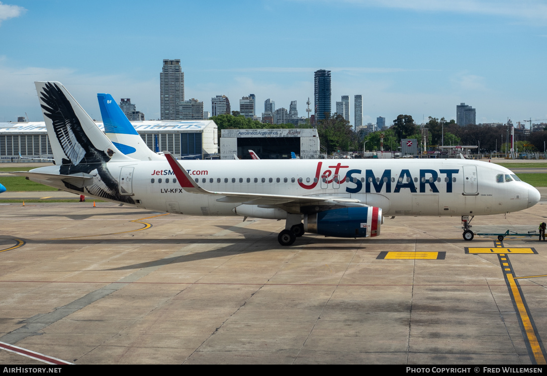 Aircraft Photo of LV-KFX | Airbus A320-232 | JetSmart | AirHistory.net #745376