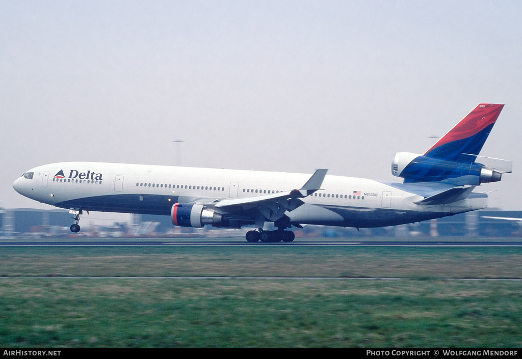 Aircraft Photo of N813DE | McDonnell Douglas MD-11 | Delta Air Lines | AirHistory.net #745384