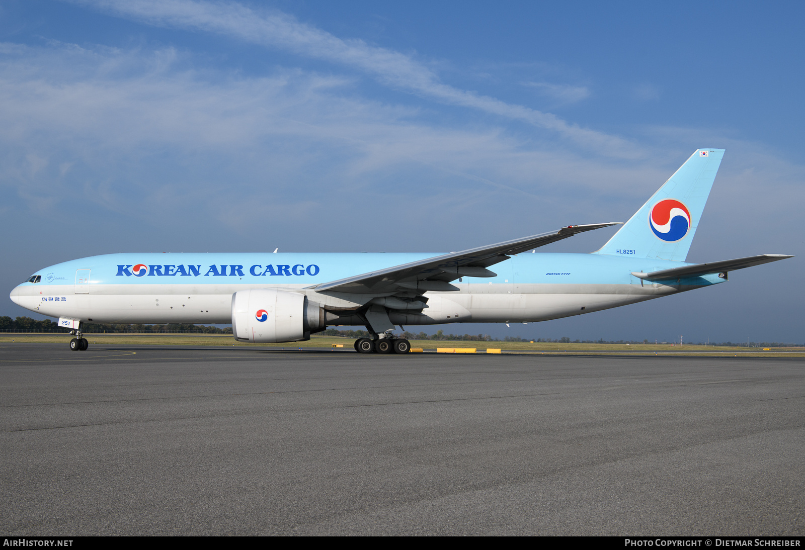 Aircraft Photo of HL8251 | Boeing 777-FB5 | Korean Air Cargo | AirHistory.net #745390