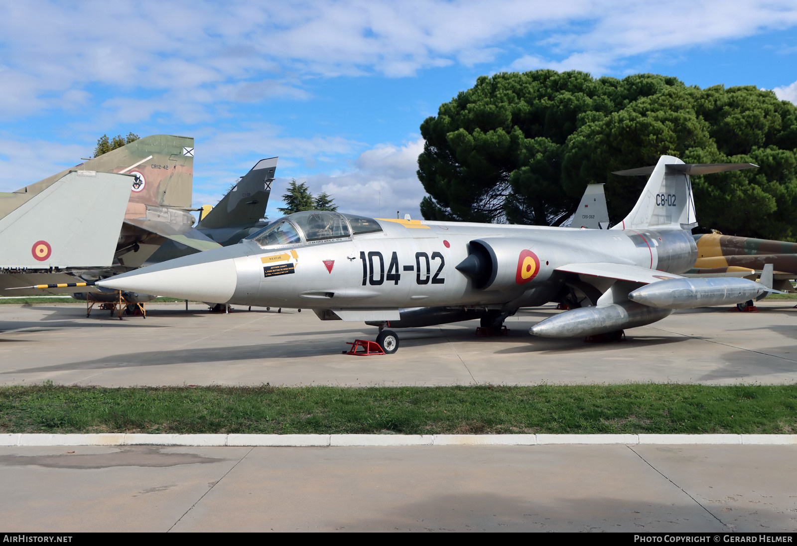 Aircraft Photo of C.8-02 | Lockheed F-104G Starfighter | Spain - Air Force | AirHistory.net #745421