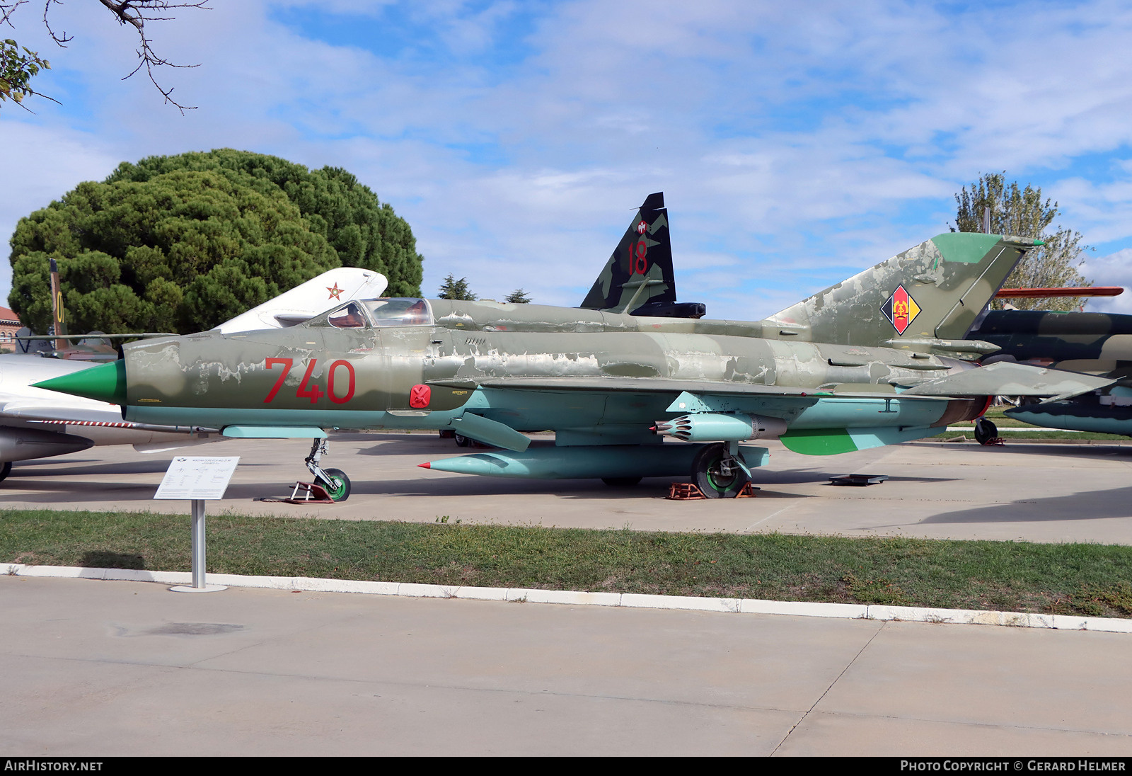 Aircraft Photo of 740 | Mikoyan-Gurevich MiG-21SPS | East Germany - Air Force | AirHistory.net #745427
