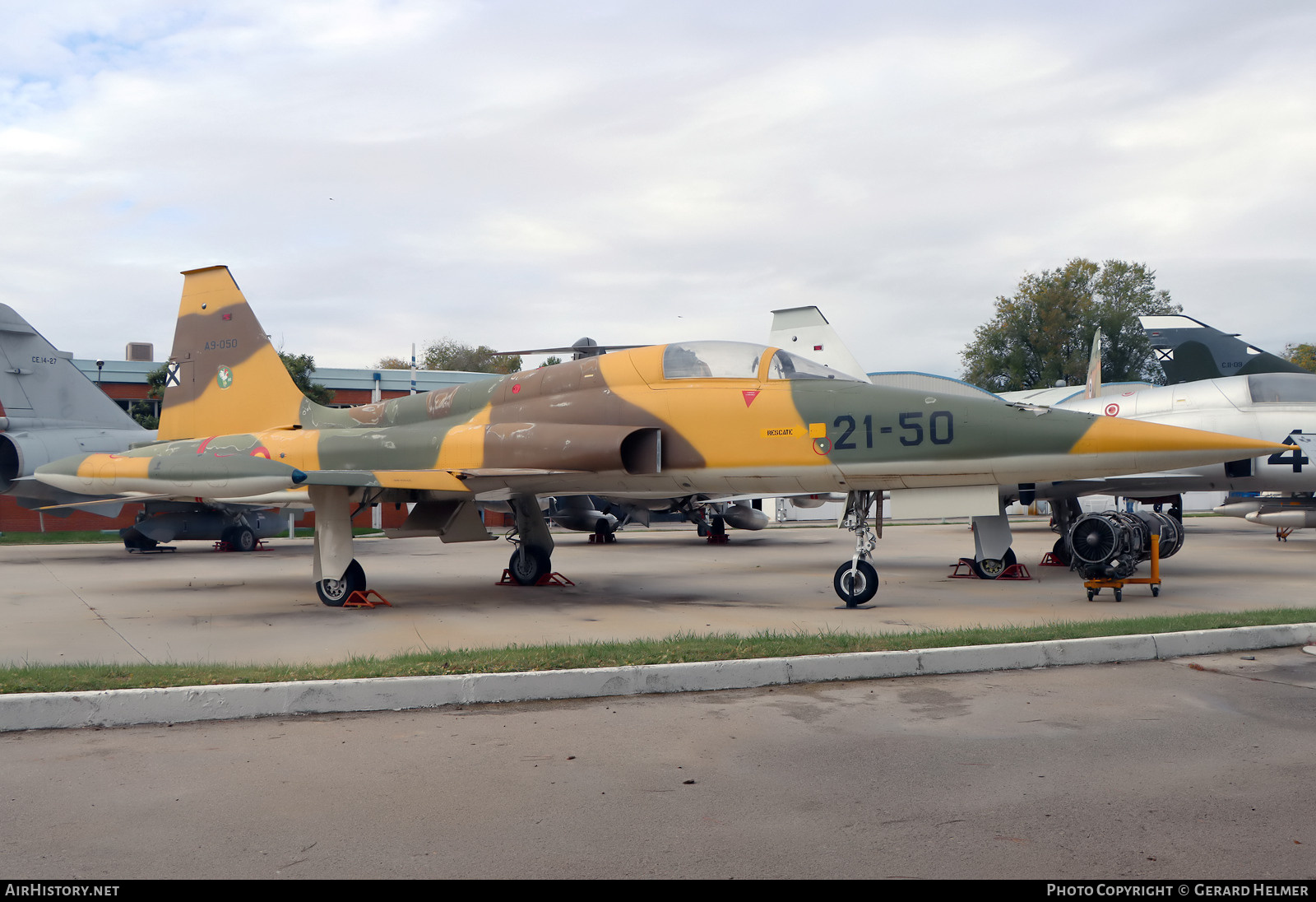 Aircraft Photo of A9-050 | Northrop SF-5A Freedom Fighter | Spain - Air Force | AirHistory.net #745439