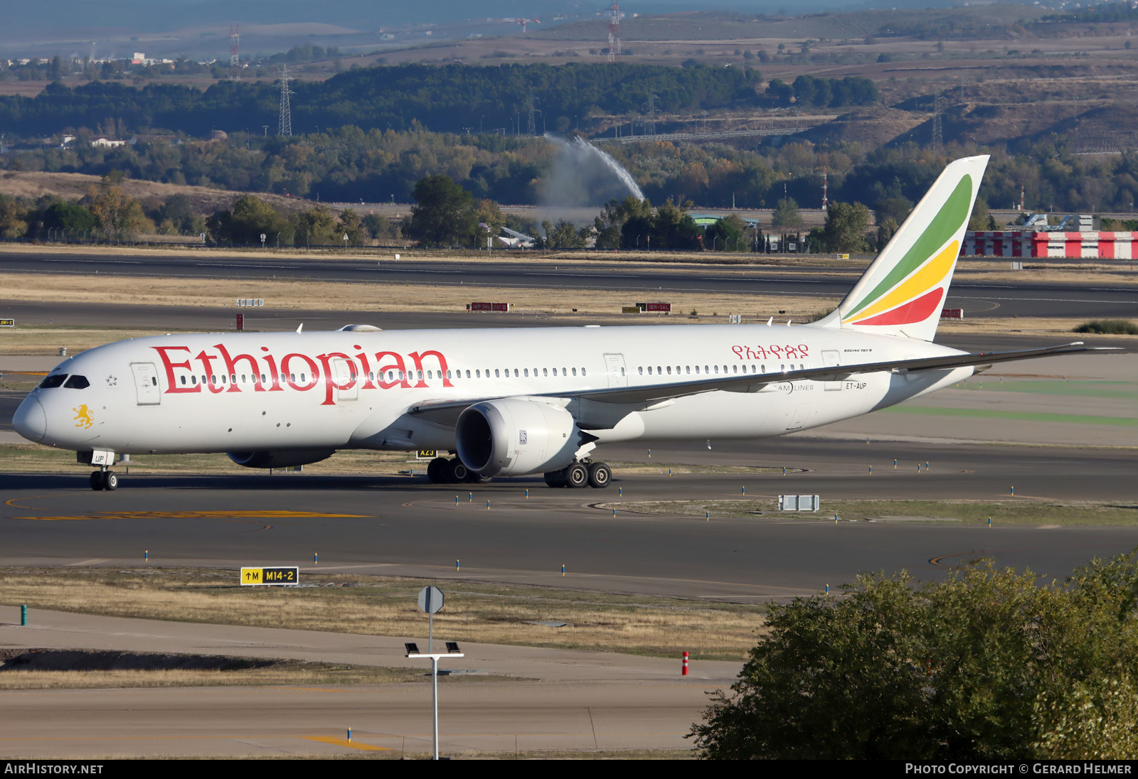 Aircraft Photo of ET-AUP | Boeing 787-9 Dreamliner | Ethiopian Airlines | AirHistory.net #745440