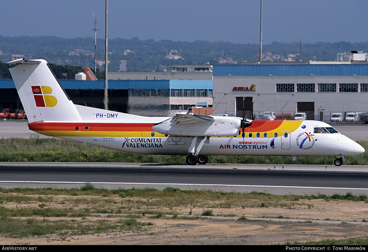 Aircraft Photo of PH-DMY | Bombardier DHC-8-315Q Dash 8 | Iberia Regional | AirHistory.net #745465