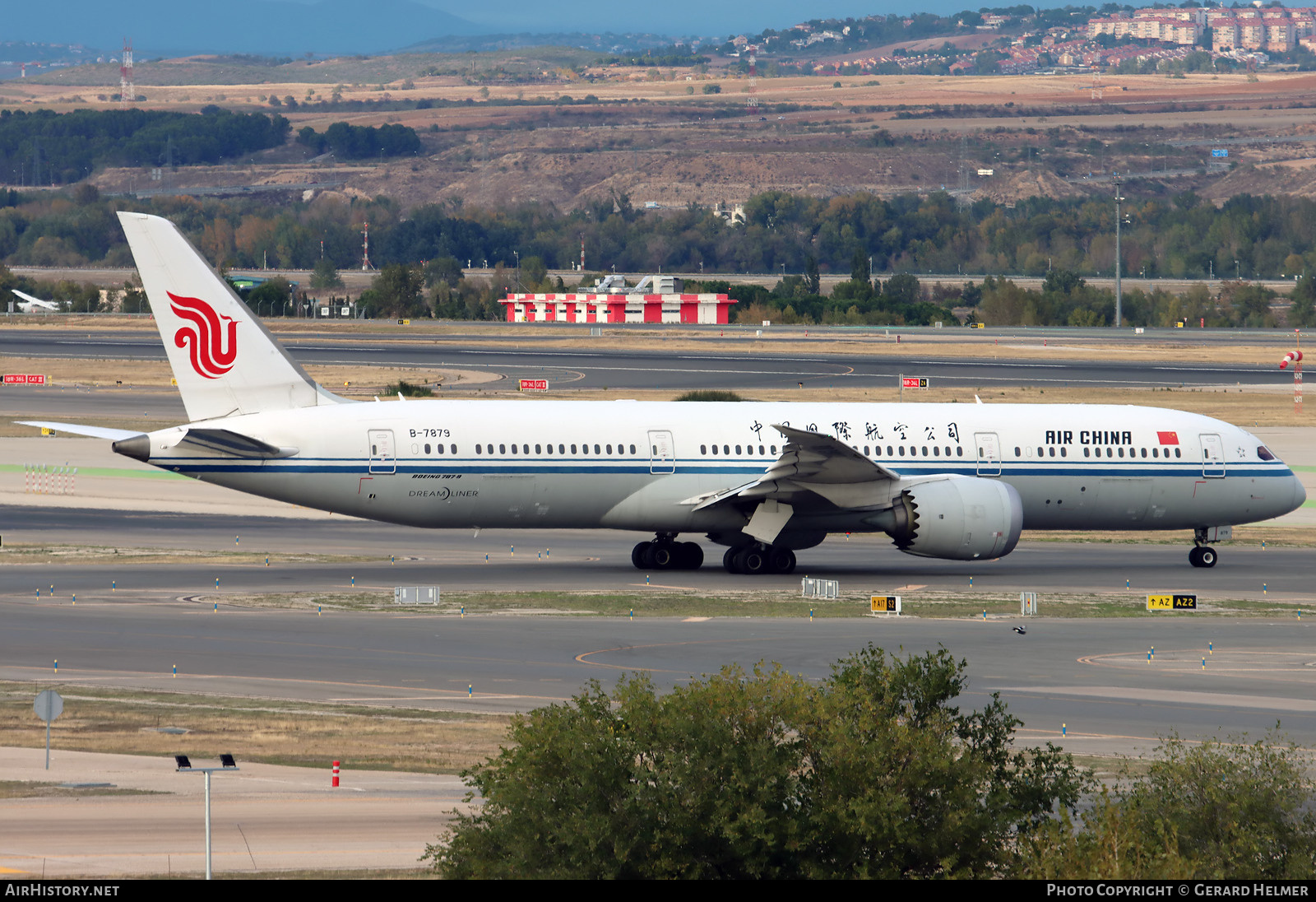 Aircraft Photo of B-7879 | Boeing 787-9 Dreamliner | Air China | AirHistory.net #745469