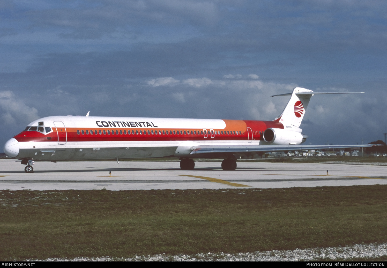 Aircraft Photo of N849HA | McDonnell Douglas MD-81 (DC-9-81) | Continental Airlines | AirHistory.net #745471