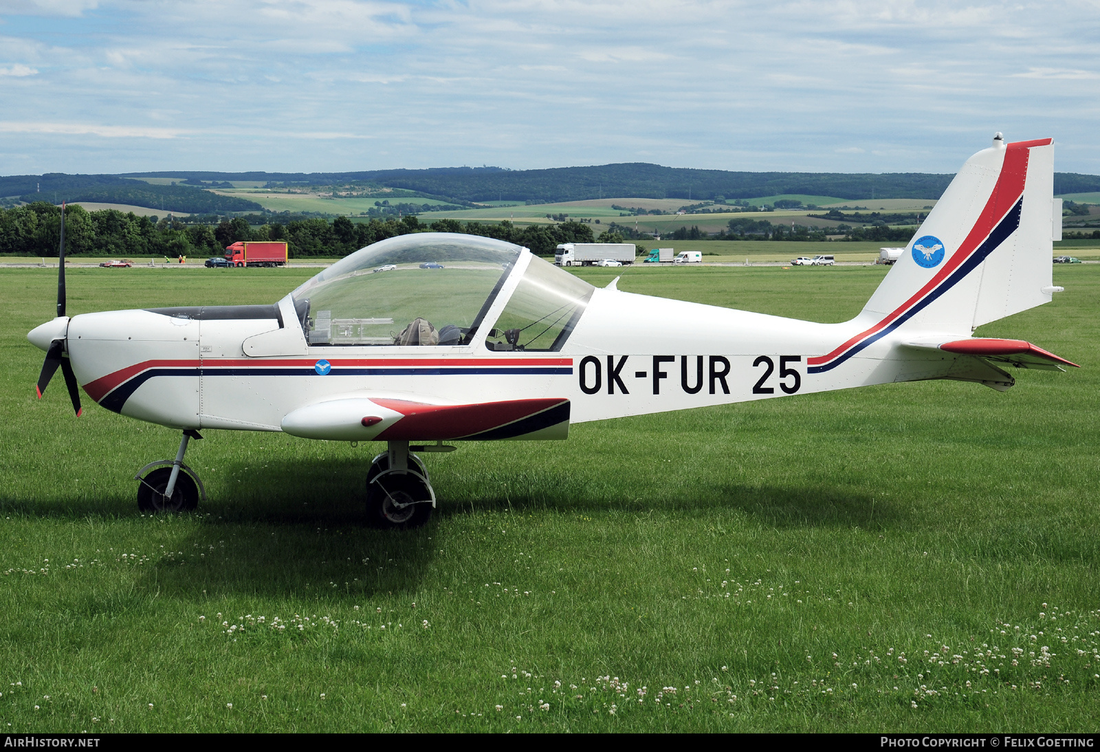 Aircraft Photo of OK-FUR-25 | Evektor-Aerotechnik EV-97 Eurostar | AirHistory.net #745473