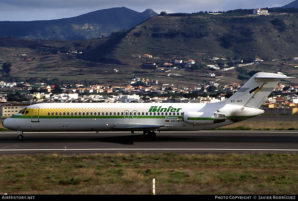 Aircraft Photo of EC-BIT | McDonnell Douglas DC-9-32 | Binter Canarias | AirHistory.net #745510
