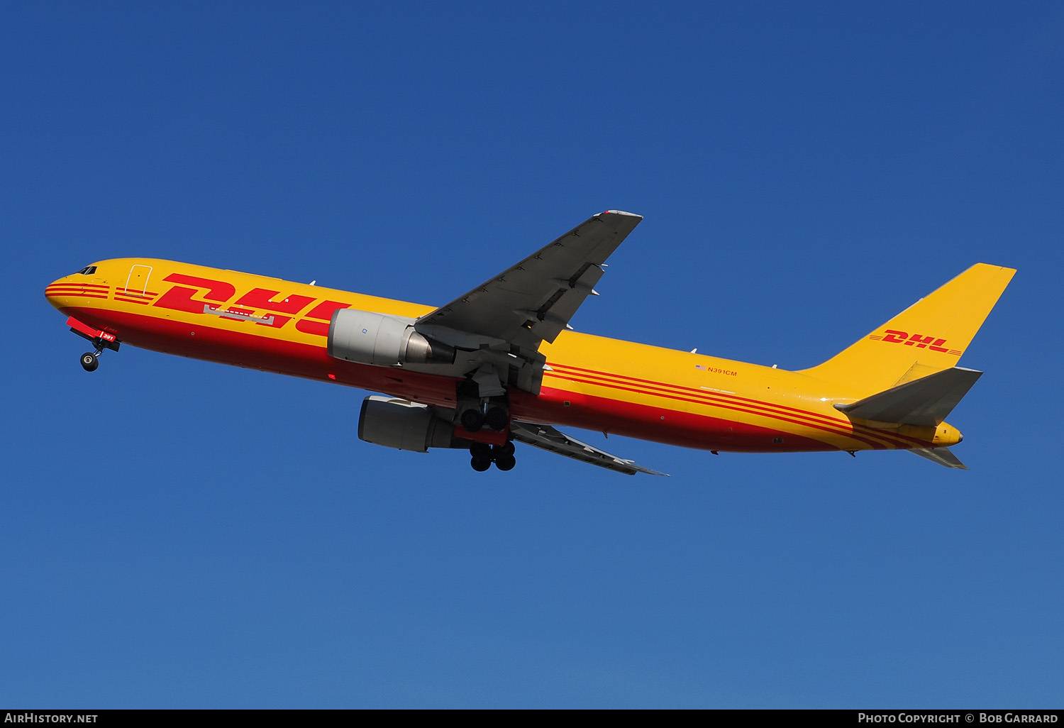 Aircraft Photo of N391CM | Boeing 767-381/ER(BDSF) | DHL International | AirHistory.net #745512