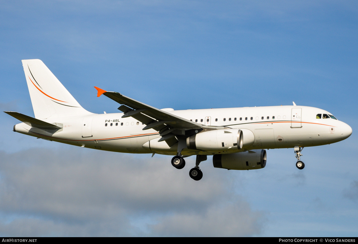 Aircraft Photo of P4-ARL | Airbus A319-133X | AirHistory.net #745520