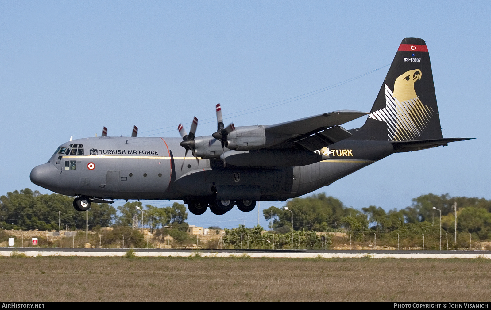 Aircraft Photo of 63-13187 | Lockheed C-130E Hercules (L-382) | Turkey - Air Force | AirHistory.net #745537