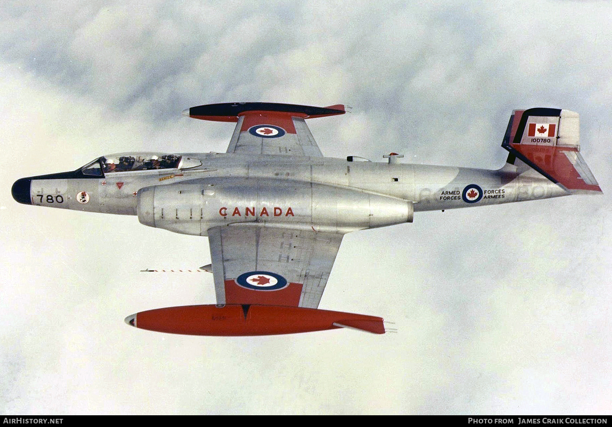 Aircraft Photo of 100780 | Avro Canada CF-100 Canuck Mk.5C | Canada - Air Force | AirHistory.net #745542