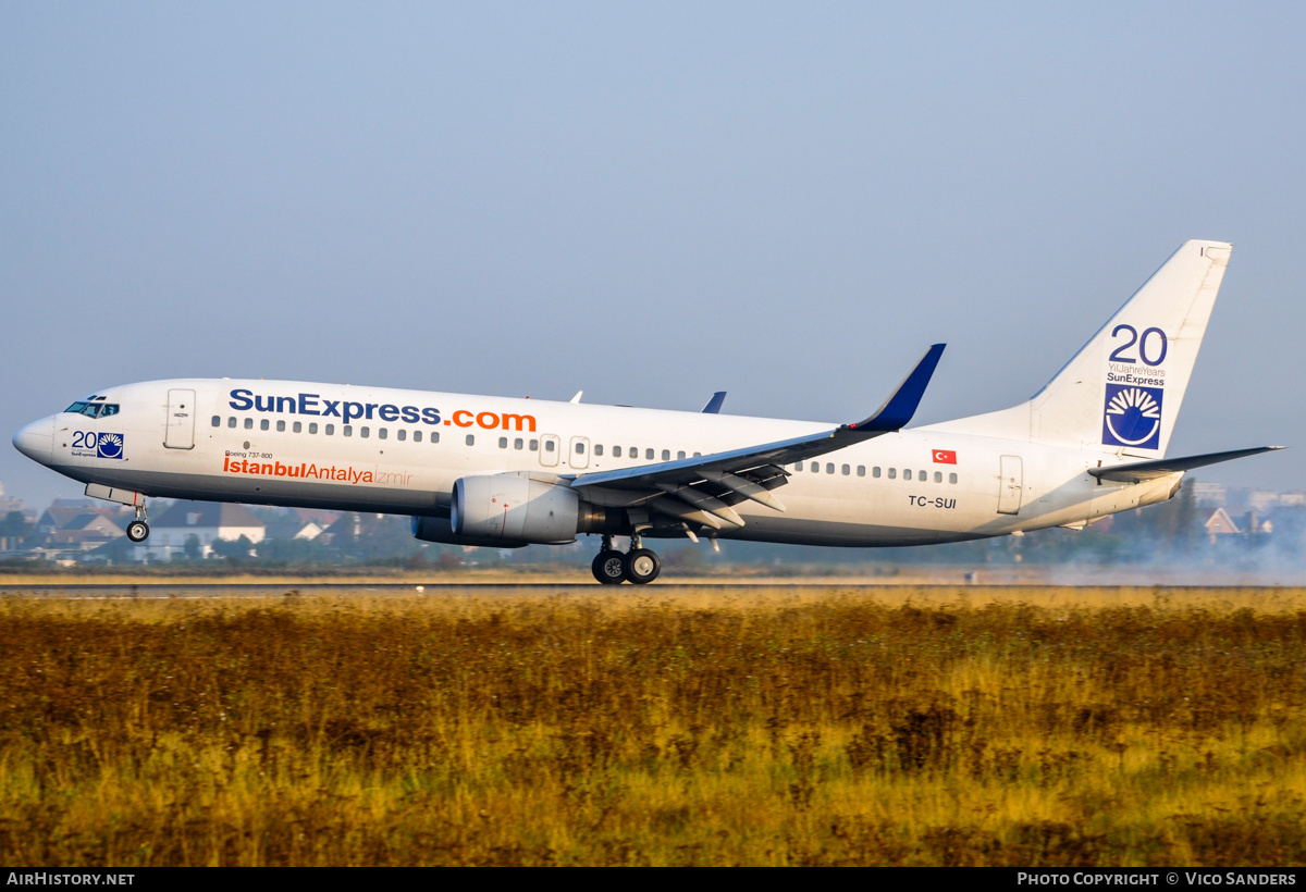 Aircraft Photo of TC-SUI | Boeing 737-8CX | SunExpress | AirHistory.net #745544