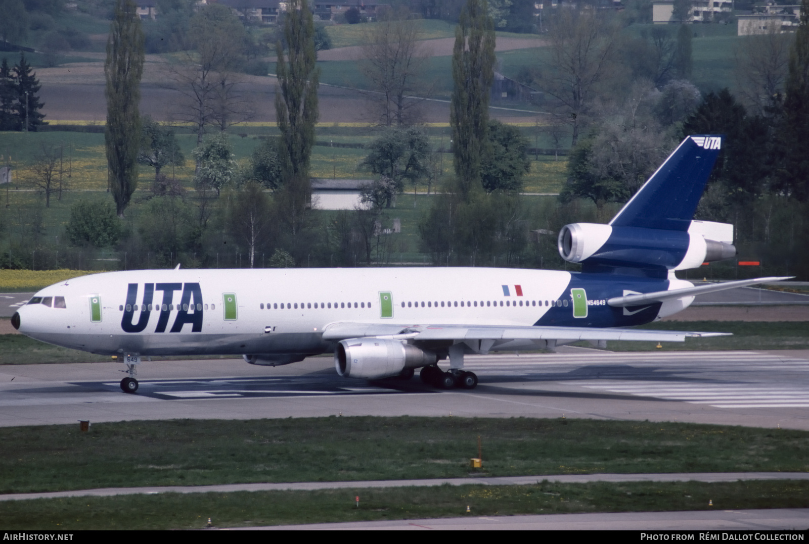 Aircraft Photo of N54649 | McDonnell Douglas DC-10-30 | UTA - Union de Transports Aériens | AirHistory.net #745549