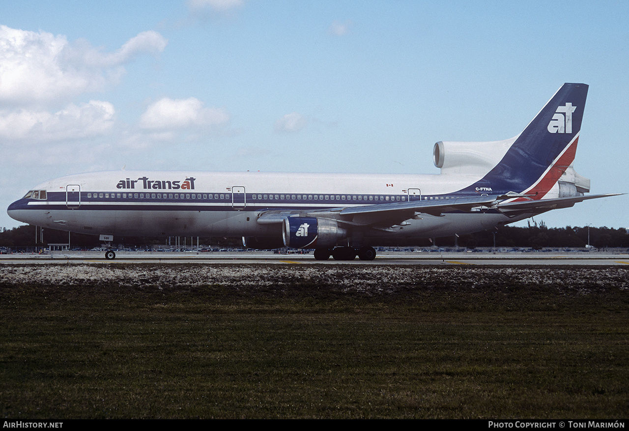 Aircraft Photo of C-FTNA | Lockheed L-1011-385-1-14 TriStar 150 | Air Transat | AirHistory.net #745552