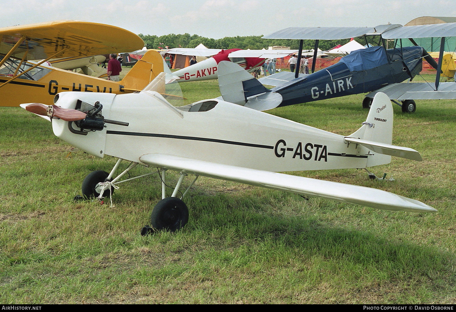 Aircraft Photo of G-ASTA | Druine D-31 Turbulent | AirHistory.net #745650