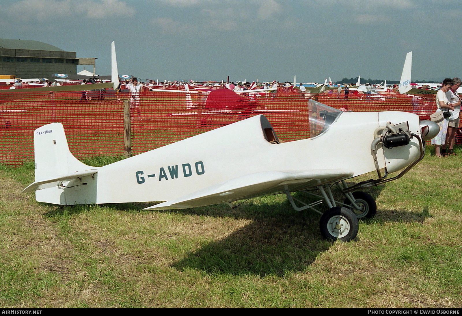 Aircraft Photo of G-AWDO | Druine D-31 Turbulent | AirHistory.net #745654