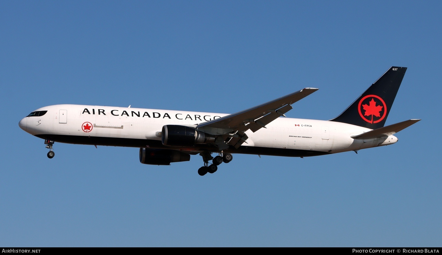Aircraft Photo of C-FPCA | Boeing 767-375/ER(BDSF) | Air Canada Cargo | AirHistory.net #745660