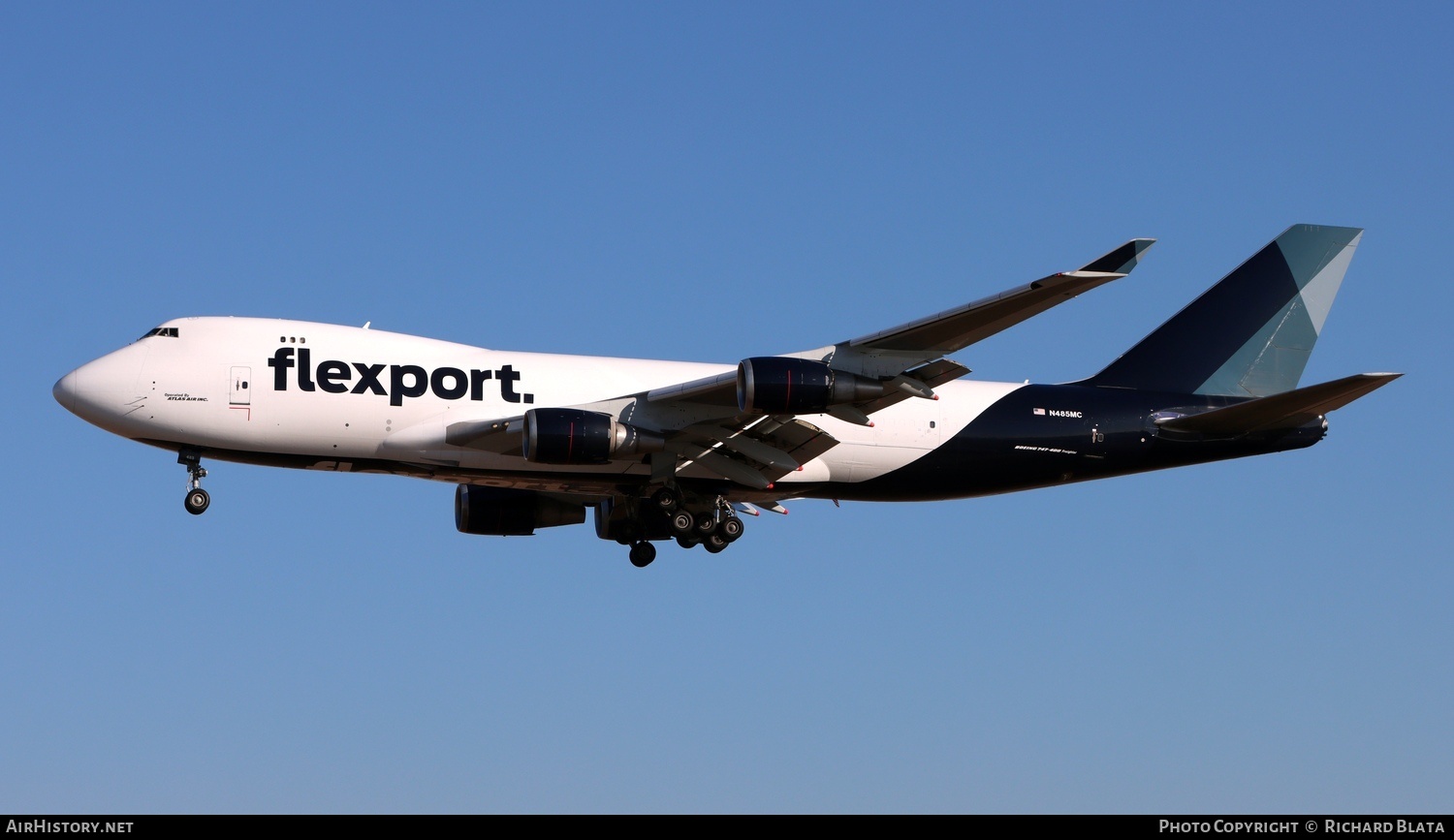 Aircraft Photo of N485MC | Boeing 747-45EF/SCD | Flexport Air Freight | AirHistory.net #745675