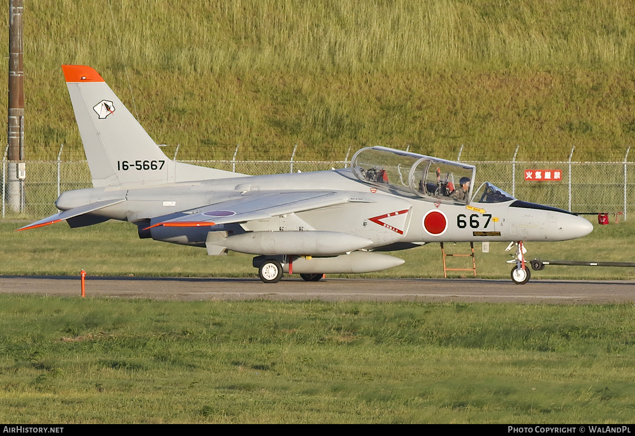 Aircraft Photo of 16-5667 | Kawasaki T-4 | Japan - Air Force | AirHistory.net #745718