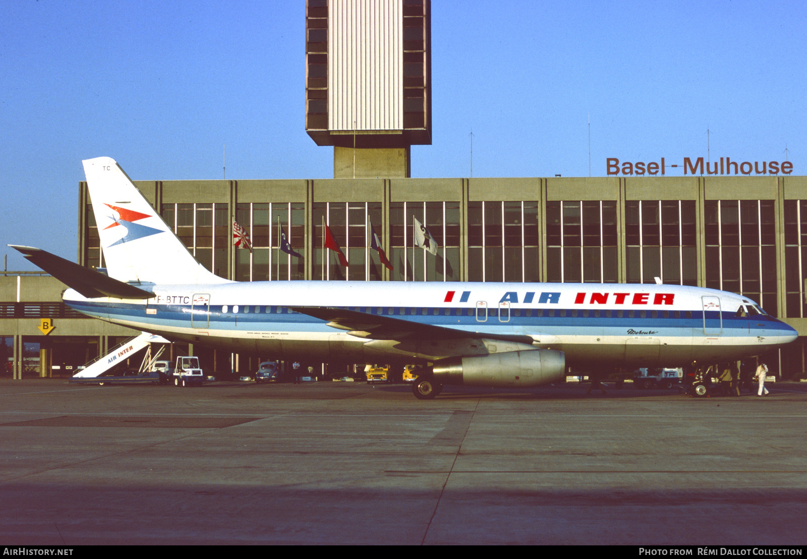 Aircraft Photo of F-BTTC | Dassault Mercure 100 | Air Inter | AirHistory.net #745731