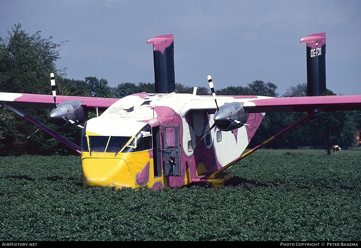 Aircraft Photo of OE-FDI | Short SC.7 Skyvan 3M-400 | Pink Aviation Services | AirHistory.net #745734