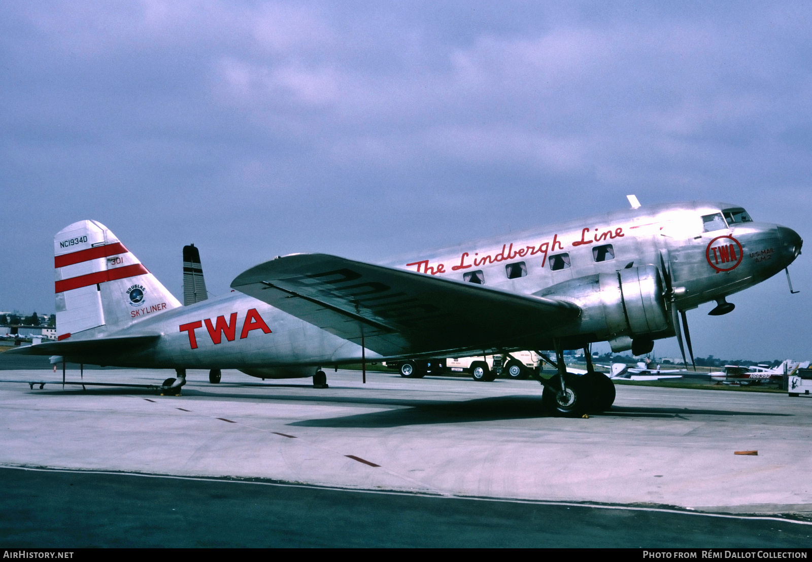 Aircraft Photo of N1934D / NC1934D | Douglas DC-2-118B | TWA - Transcontinental and Western Air | AirHistory.net #745751