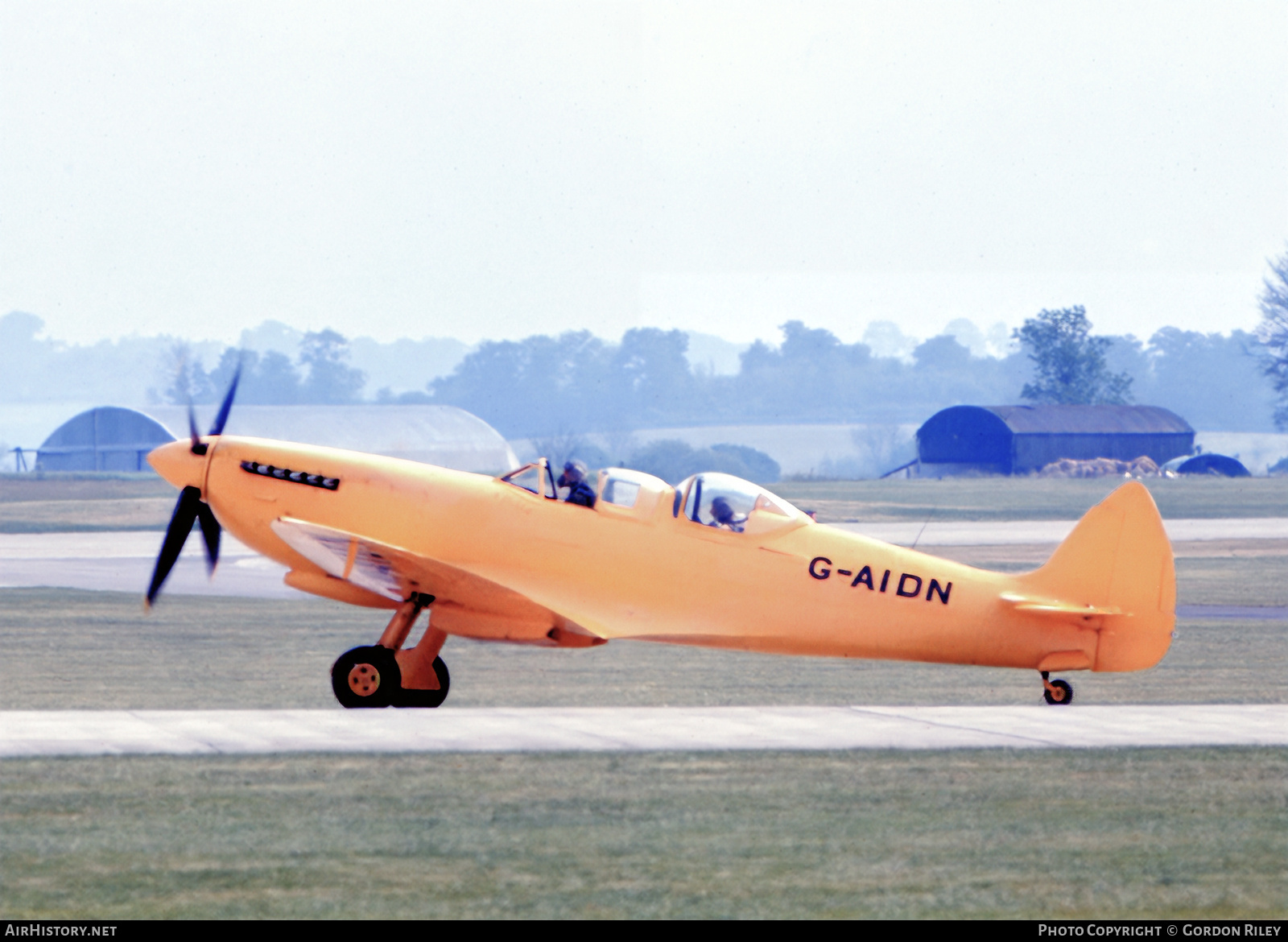 Aircraft Photo of G-AIDN | Supermarine 502 Spitfire T8 | AirHistory.net #745761