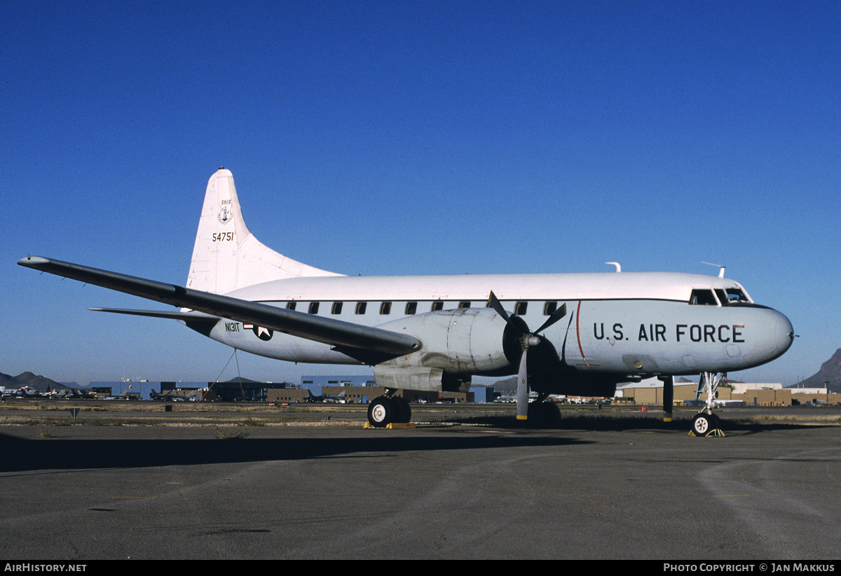 Aircraft Photo of N131T / 55-4751 / 54751 | Convair C-131E | USA - Air Force | AirHistory.net #745764