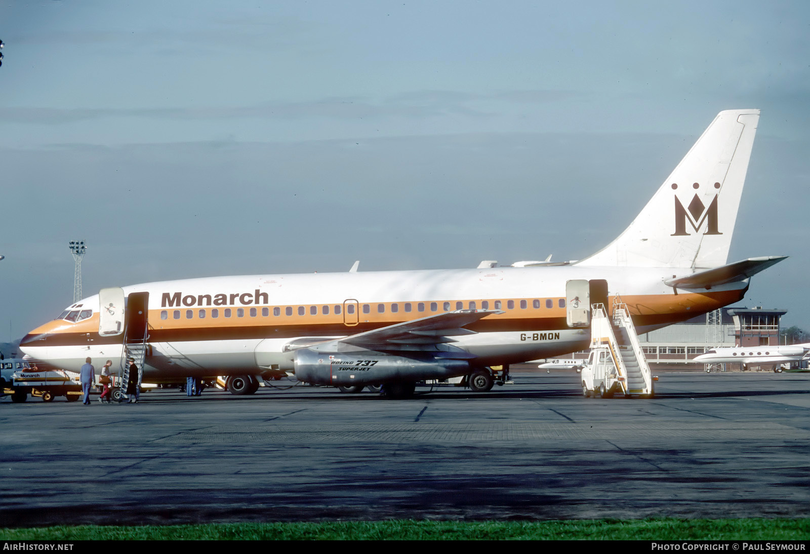 Aircraft Photo of G-BMON | Boeing 737-2K9/Adv | Monarch Airlines | AirHistory.net #745772