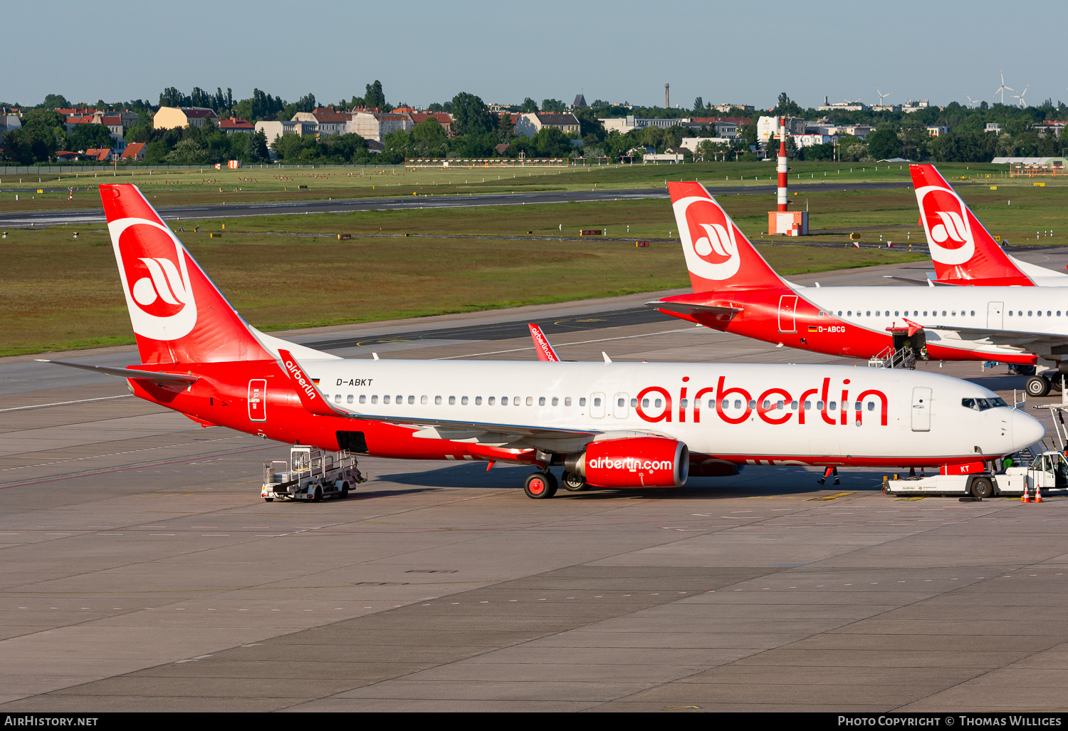 Aircraft Photo of D-ABKT | Boeing 737-86J | Air Berlin | AirHistory.net #745780