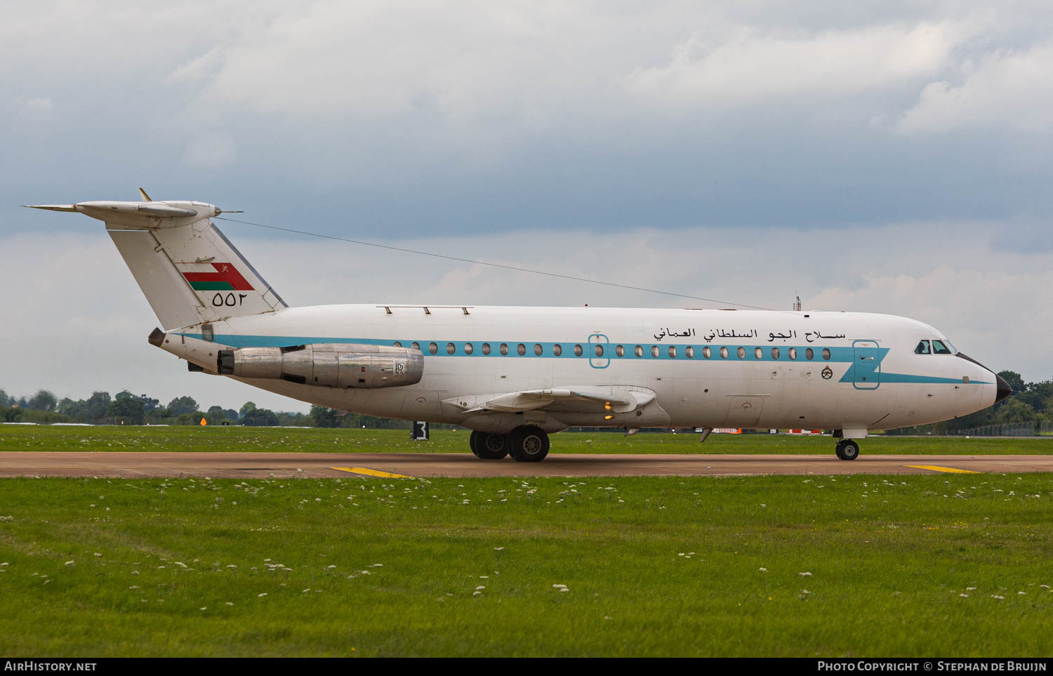 Aircraft Photo of 552 / ٥٥٢ | BAC 111-485GD One-Eleven | Oman - Air Force | AirHistory.net #745789