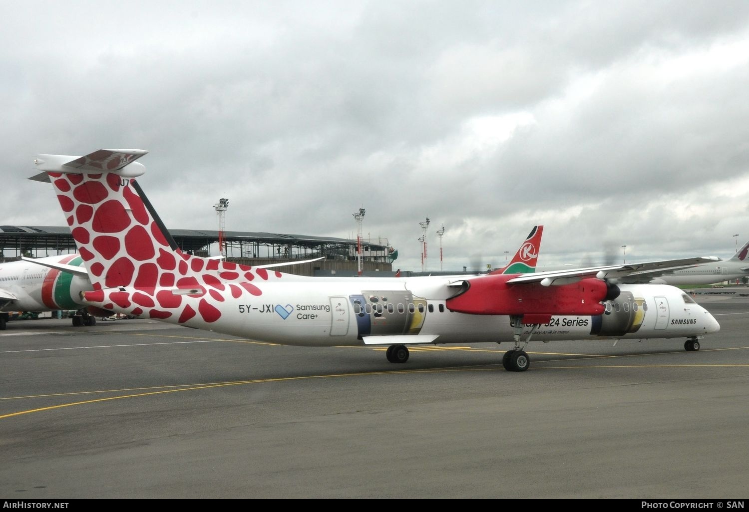 Aircraft Photo of 5Y-JXI | Bombardier DHC-8-402 Dash 8 | Jambojet | AirHistory.net #745799