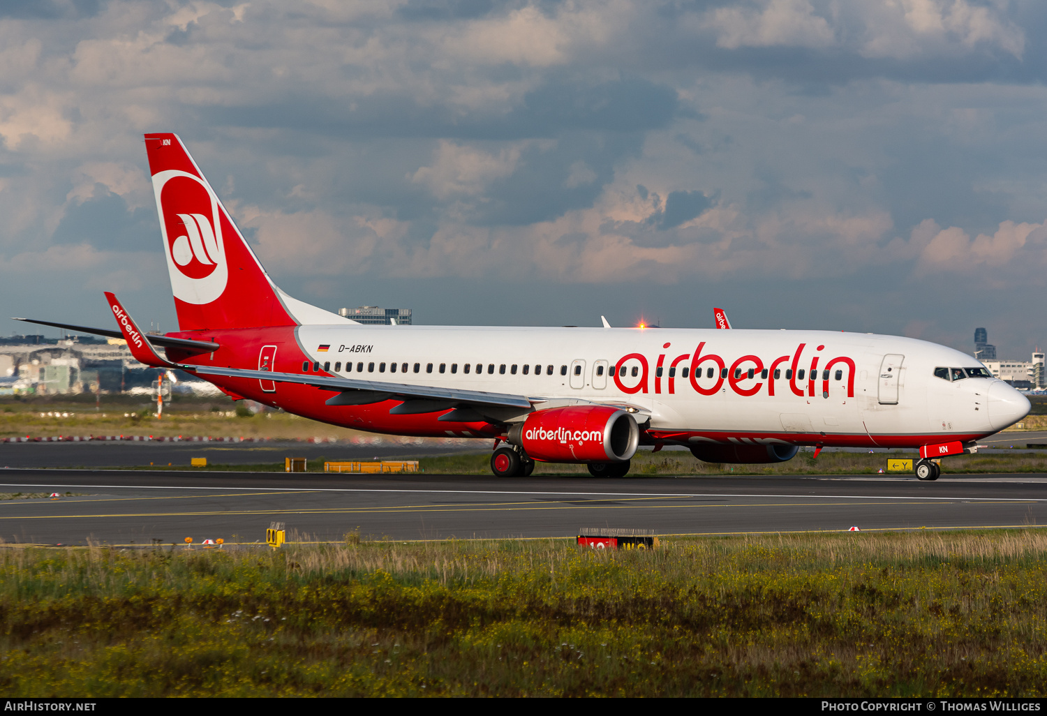 Aircraft Photo of D-ABKN | Boeing 737-86J | Air Berlin | AirHistory.net #745813