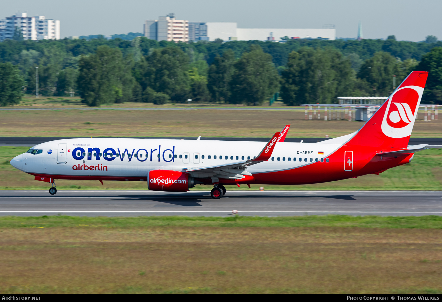 Aircraft Photo of D-ABMF | Boeing 737-86J | Air Berlin | AirHistory.net #745815