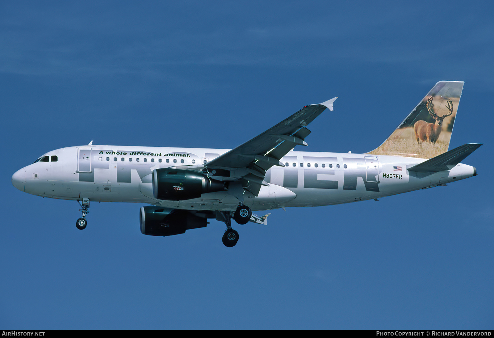 Aircraft Photo of N907FR | Airbus A319-111 | Frontier Airlines | AirHistory.net #745817